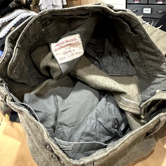 Vintage Woolrich Wool Hunting Pants Heavy Duty Outdoor Winter Workwear Outfitter - Picture 5 of 14